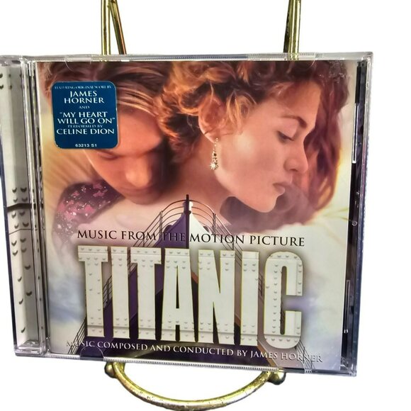 Titanic CD Motion Picture Soundtrack 1997 James Horner‎ Composed Celine Dion - Picture 1 of 5